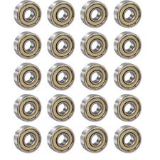 623ZZ (20Pcs) Ball Bearing Double Shielded Deep Groove Ball Bearings