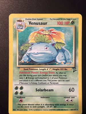 Venusaur Base Set 2 