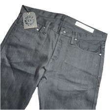 Deus Ex Machina Straight Isola Selvedge Vintage Black - Made In USA Fits 36/35