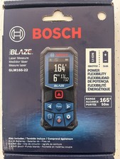 Bosch Blaze Laser Distance Measure 165’ GLM165-22 NEW