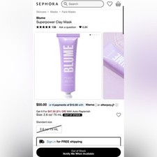 BRAND NEW Sephora Blume Superpower hydrating ...