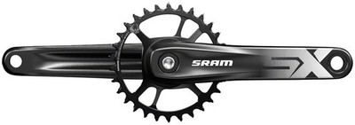 SRAM SX Eagle Crankset 12 Speed 170mm 32t 52mm Power Spline Black