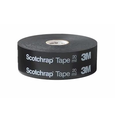 3M 50-Printed-2X100ft Electricaltape, Black, 33-3/8Ydl, 2Inw, Pk24