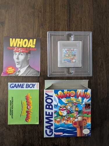 New ListingWario Land: Super Mario Land 3 (Nintendo Game Boy 1994) CIB RARE