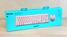 Logitech MK250  Bluetooth Wireless Mouse and Keyboard Combo ROSE 920-013512 New