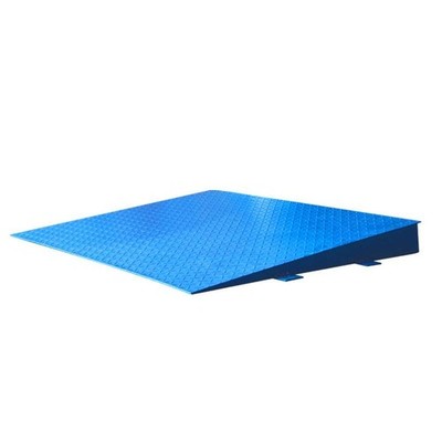Prime Scales 48''x40'' Steel Ramp w/ Bolt-Down Holes Fits 4'x4' Floor Scales 5500L