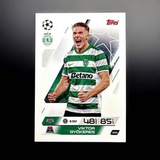 14+ Topps Sporting Arsenal Soccer Card Gokeres Rare Insert Mint