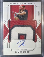 2025 James Wood 90/99 PATCH AUTO National Treaure No. TMS-JW (OCA)