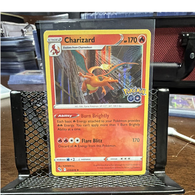 The Pokémon Company Pokémon TCG Charizard 010/078 Pokémon GO Holo Rare 170 HP