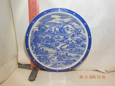 Vernon Kilns Plate, Walter Baker & Co. Chocolatiers - Dorchester, Mass. 1775