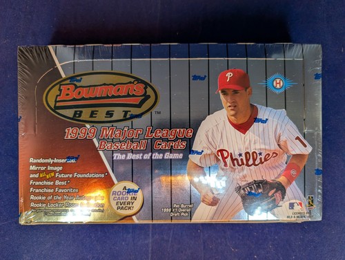 1999 Topps Bowman's Best Baseball Hobby Box Factory Sealed 1999 Bowman's Best Rookie of the Year Autograph sealed box