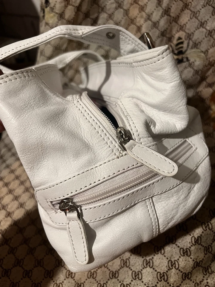 Tommy&Kate Genuine Leather Hand Bag Small, Slightly Discoloured Excellent Condit - Image 3 of 4
