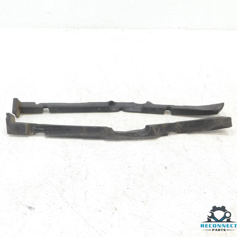 09-15 BMW 750Li F02 Juego de tiras de sellado del compartimento del motor delantero izquierdo y derecho OEM Foto 2 de 4