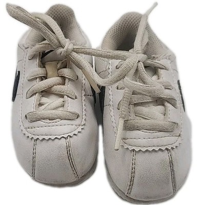 Nike Cortez Boys Size 5c White Athletic Sneakers [141]
