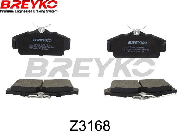 Bremsbelagsatz BremsklöTze Vorderachse FüR Nissan Almera II Hatchback N16-image