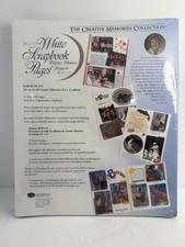 Creative Memories 8 1/2 X 11 Scrapbook Refill Pages 15 Sheets RCM-11S White NEW