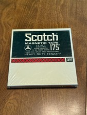 Scotch 175 Magnetic Tape used Reel-to-Reel 7" Brand New Sealed
