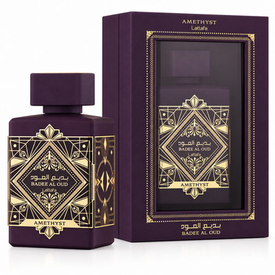 Lattafa Badee Al Oud Amethyst 100ml EDP Unisex Oud Rose Vanille Parfum