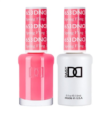 DND DUO Matching Gel & Lacquer #653 - Spring Fling