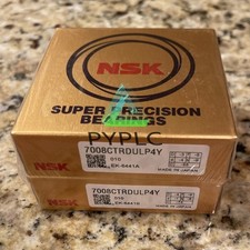 (Set di 2)NUOVI NSK 7008CTRDULP4Y Cuscinetti Mandrino Super Precisione#QW