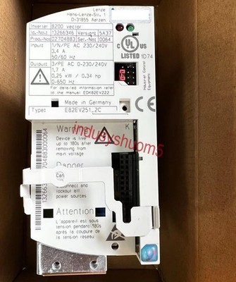 New Lenze D-31855 8200 Vector E82EV251_2C Inverter Drive