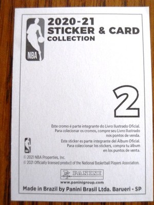2020-21 Panini Stickers BRAZIL UNSTUCK Sticker - You Pick Player a