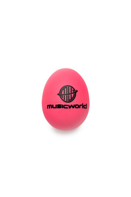 Meinl Egg Shaker Music World Print Strawberry Pink