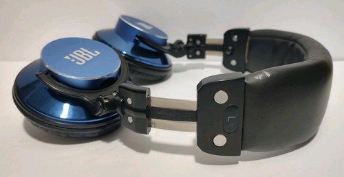 GEBRAUCHT, JBL BassLine Over-Ear DJ-Stil Kopfhörer mit Inline-Mikrofon & Regler BLAU - Bild 7 von 7