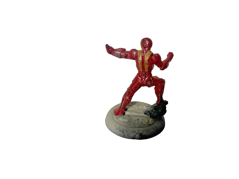 Marvel Iron Man 35 mm miniatura de modelos Knight - figura metálica pintada fuera de stock Foto 2 de 2