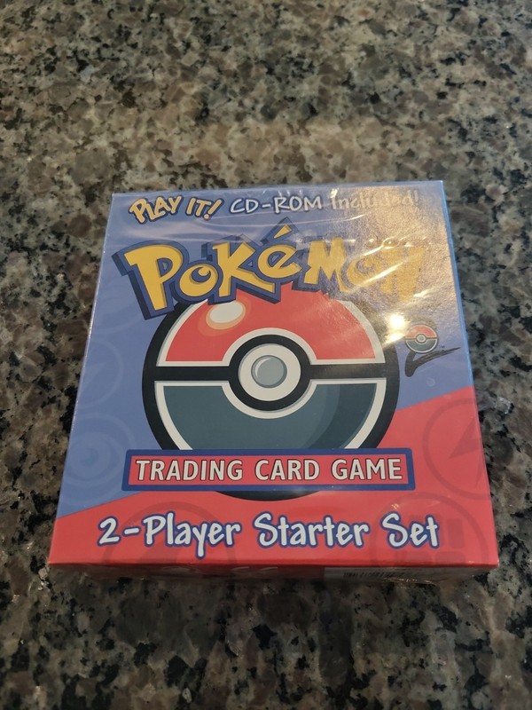 2000 Pokemon Set 2 Starter Set 2 Players w/CD-Rom FACTORY SEALED w/Holo Machamp