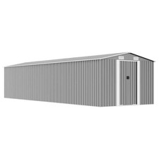 Szpital na narzędzia szary 257x779x181 cm stal ocynkowana vidaXL