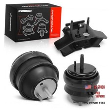 3PCS Engine Motor Mount and Transmission Mount Set Compatible with Cadillac