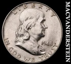 1948-D Silver Franklin Half Dollar - Scarce  High Grade  Lustrous  #i1034