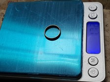 9ct Gold Ring Size M 1.7 Grams Hallmarked band wedding ring