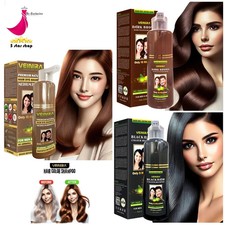 Brand VEINIRA Hair Colour Shampoo For Men & Women No ammonia 200ml Bottle Pack