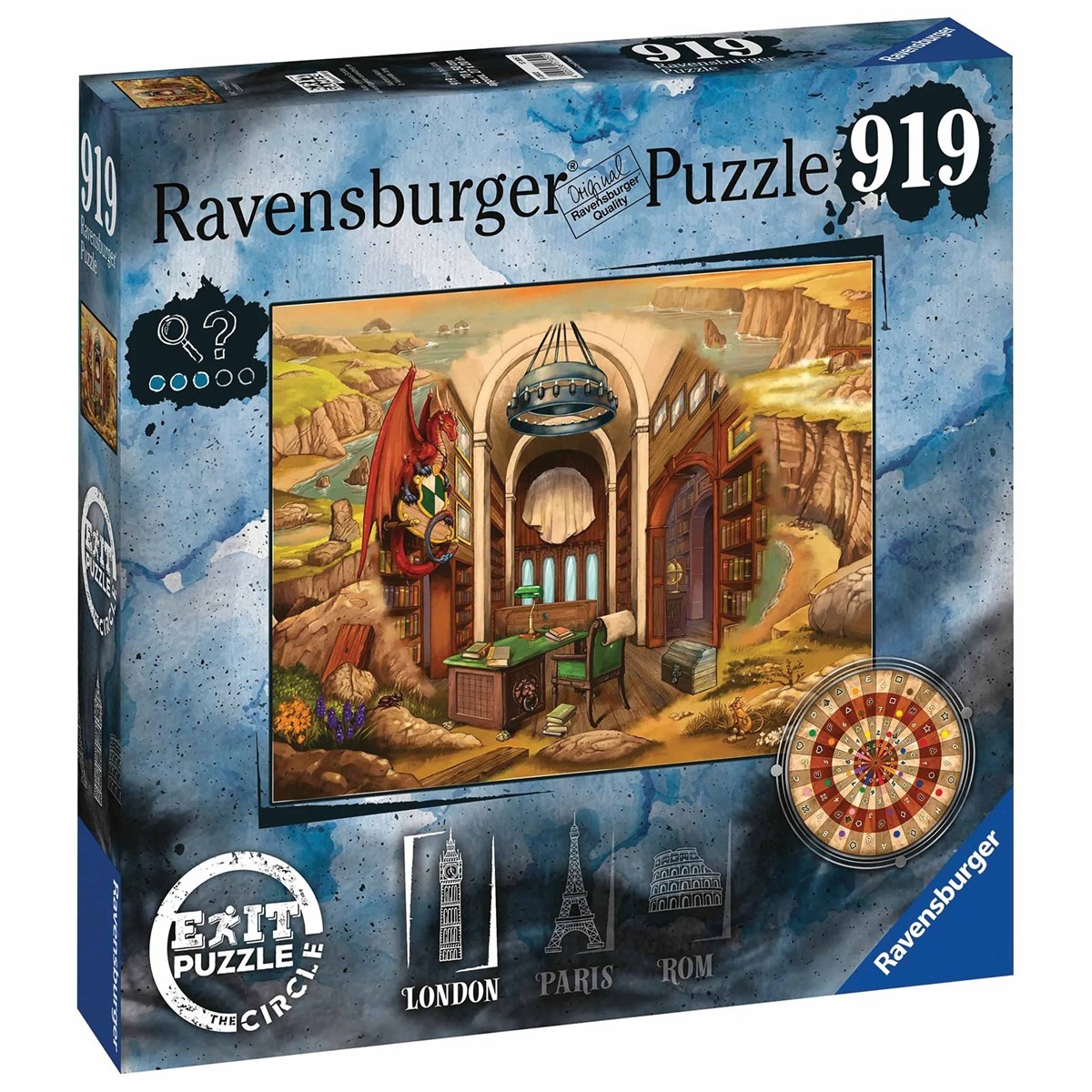 Ravensburger, London Exit the Circle Puzzle Jigsaw, Jigsaws & Puzzles, Gift