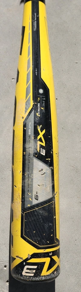 Easton XL3 Baseball Bat 31" 22oz Yellow Alloy -9 SL13X39  Power Brigade Monster - Image 2 of 4