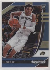 2020-21 Panini Prizm Draft Picks Blue Prizm 166/199 Tyler Bey #75 3b3