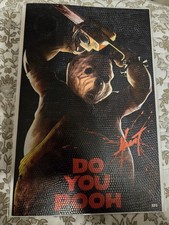 Do You Pooh Leather AP4 Signed Marat Texas Chainsaw Homage comic cover