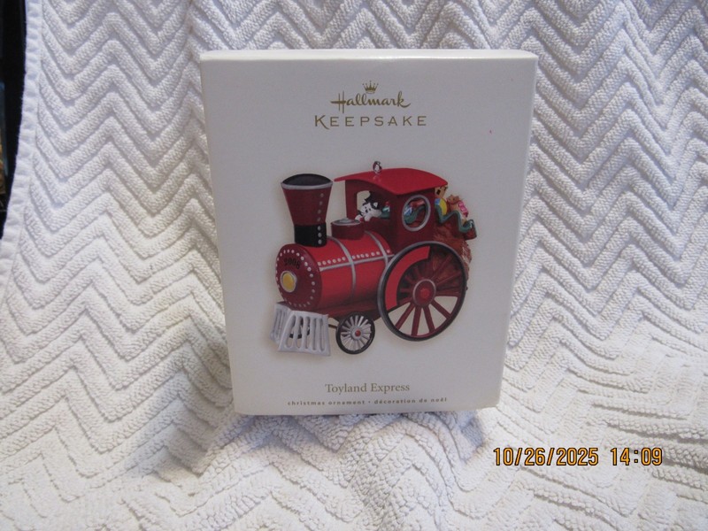 Hallmark Keepsake Toyland Express Christmas  Ornament 2008