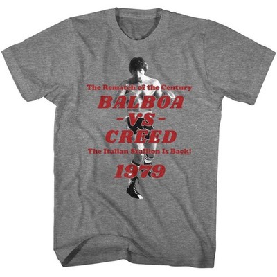 Rocky Rematch American Classics Herren T-Shirt Kurzarm Crew Neck
