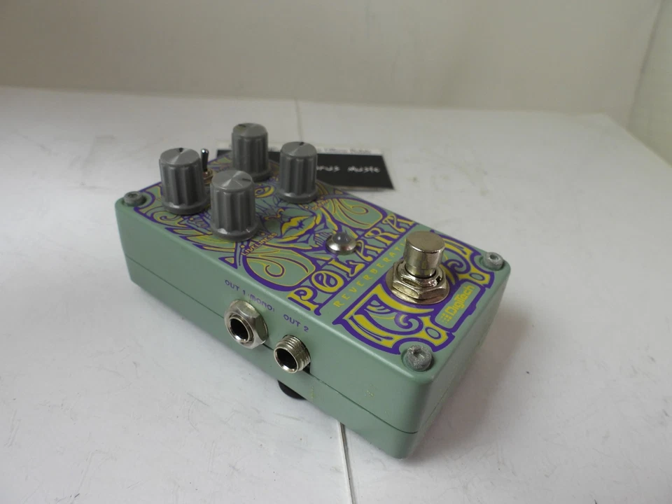 Digitech Polara Reverberation Stereo Reverb Effects Pedal Free USA Shipping - Image 2 of 4