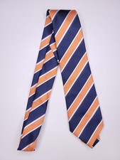 Place Kids Formal Necktie 47"Lx2.75"W Navy/Coral Neck Tie