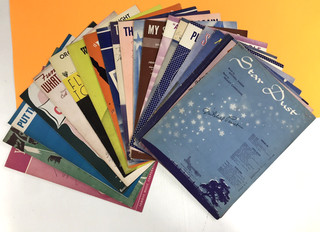 22x AUTOGRAPHED Sheet Music Lot: Mitchell Parish/Sidney Lippman/Hy Zaret L@@K!