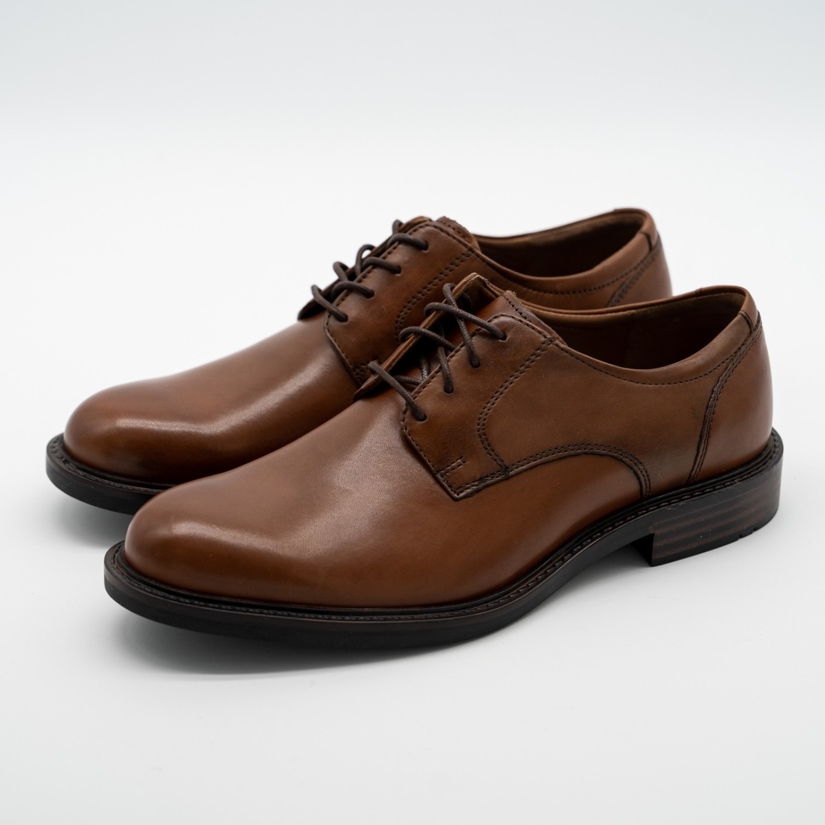 size 8.5 US Johnston & Murphy Tabor Tan Plain Cap Toe Calf 