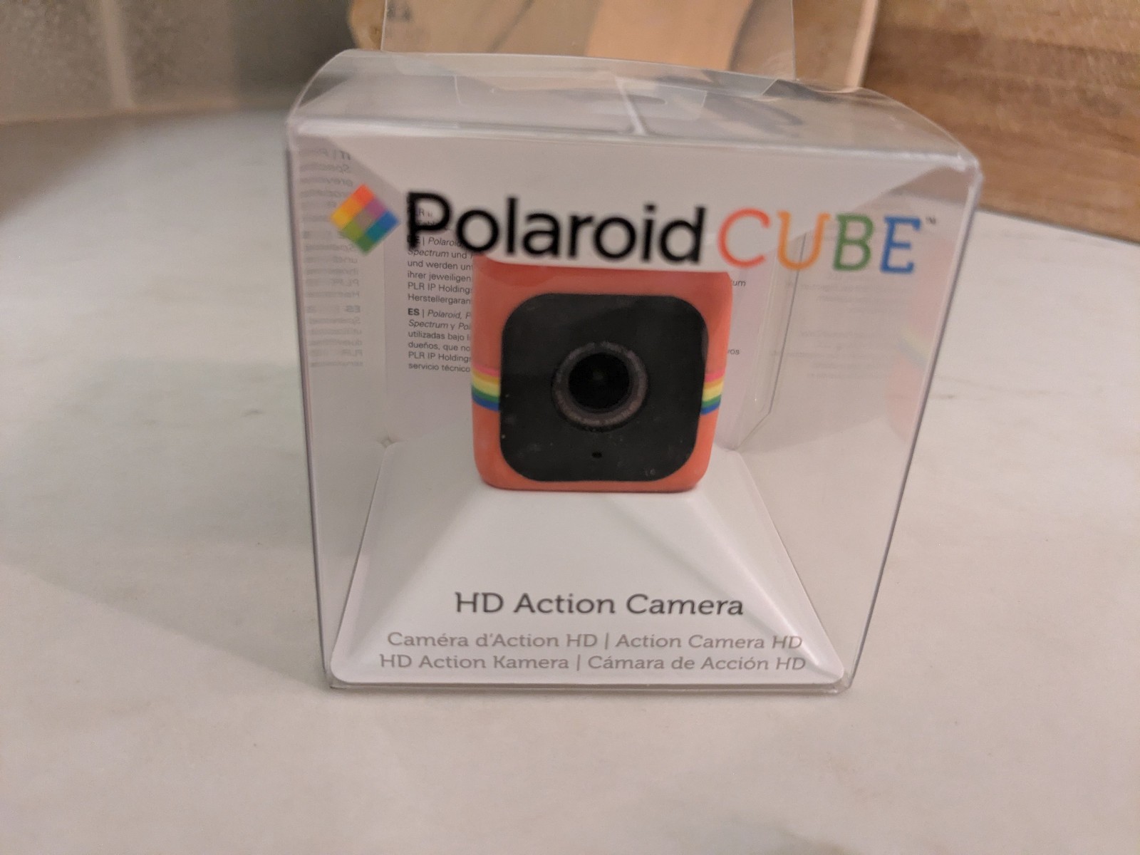 Polaroid CUBE Action Camera Red HD 1080p Used