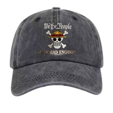 Unisex We The People Have Had Enough Patriotic Hat Vintage Washed Distressed Cap