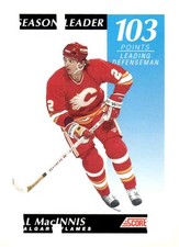 1991-92 Score Canadian Bilingual #299 Al MacInnis