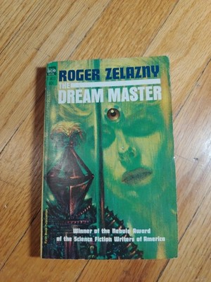 The Dream Master Robert Zelazny, Ace vintage sci-fi paperback, 1st print 1966