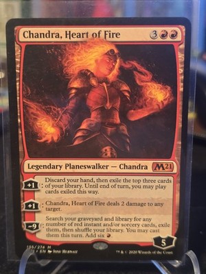 Chandra, Heart of Fire Core Set 2021 Regular